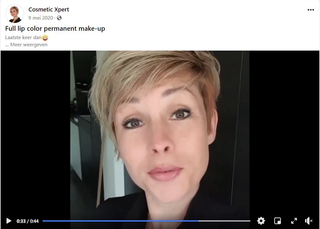 Vlog Permanente make-up lippen